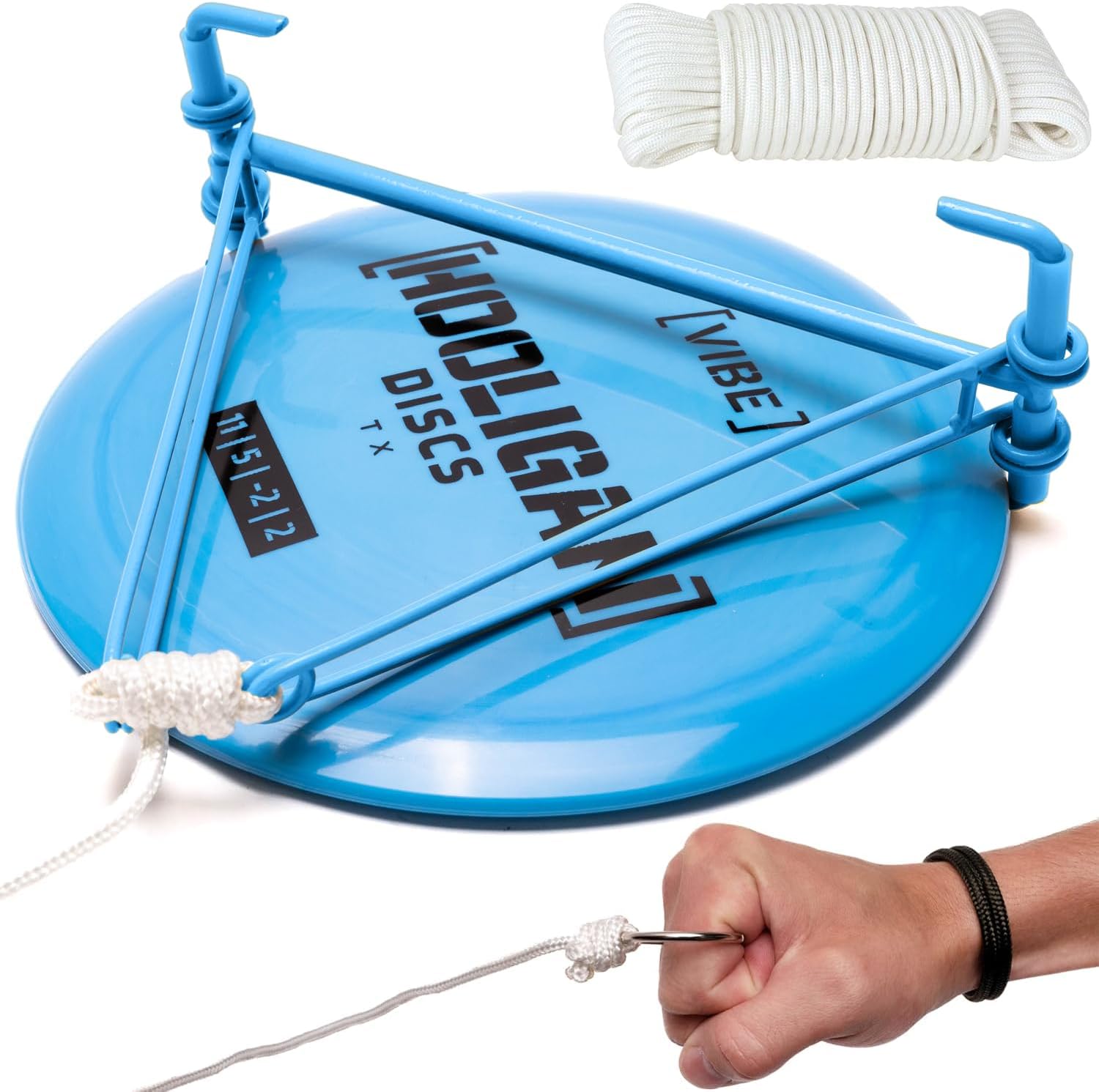 Disc Golf Retriever Accessory Grabber with Rope for Water Disc Retrieval