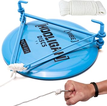 Disc Golf Retriever Accessory Grabber with Rope for Water Disc Retrieval