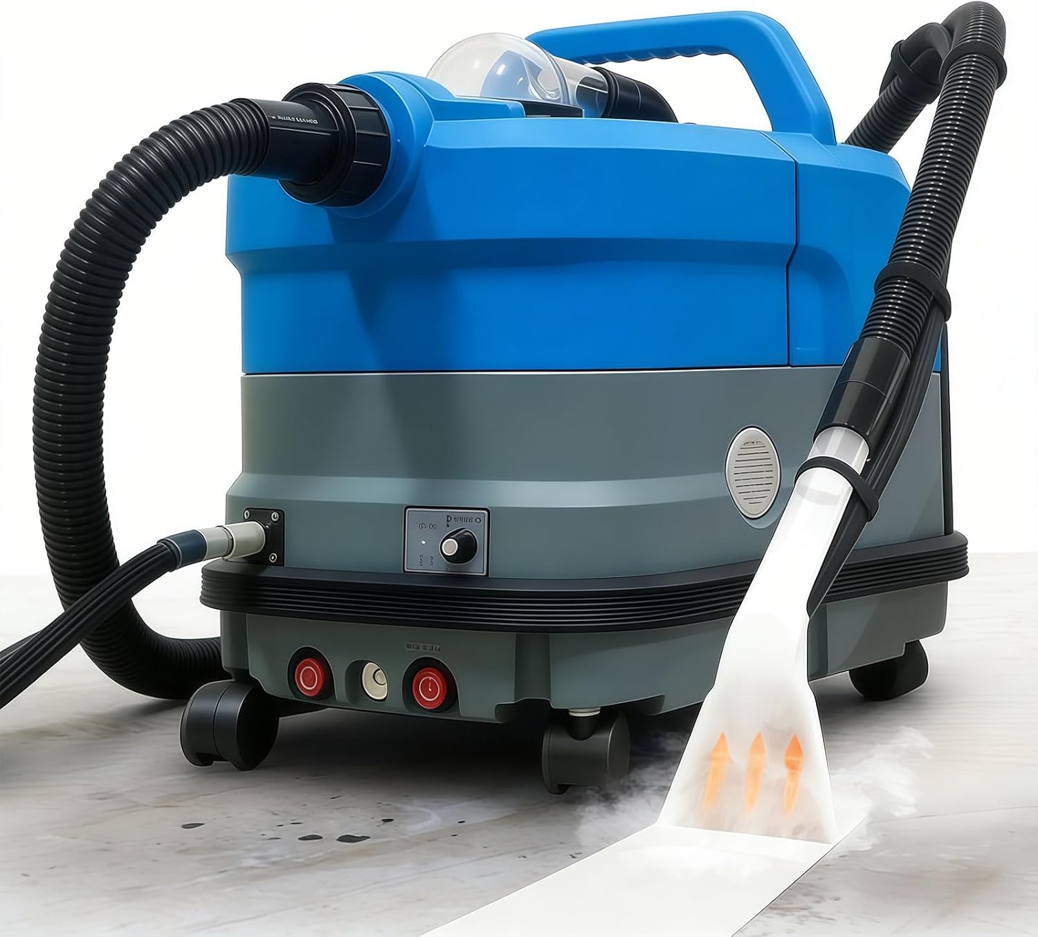 BANGBANGJI 2500W Heated Carpet Extractor Bundle, with 7.5L Clean & 12L Removable Dirty Water Tanks, with Spray, Extract & Suction, Deep Clean for Carpet, Couch, Car Seats, Stairs