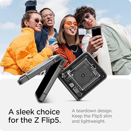 Miniatura 3 de Spigen Air Skin diseñado para Galaxy Z Flip 5 Case (2023) - Zero One