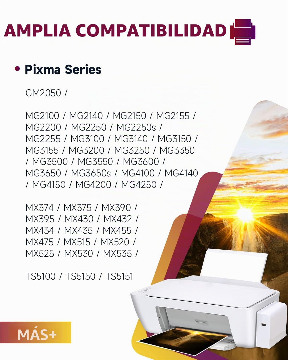 Sunnieink Cartuchos de Tinta 540 y 541, Repuesto para Cartuchos de Tinta Canon 540 y 541, Tinta de Impresora 540 541 XL, Multipack para PIXMA TS5150 TS5151 MX475 MG3650s MG3650 MG3550 MG3600 MG3200