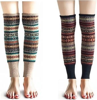 ANSLYQA 2 Pairs Leg Warmers for Women Girl