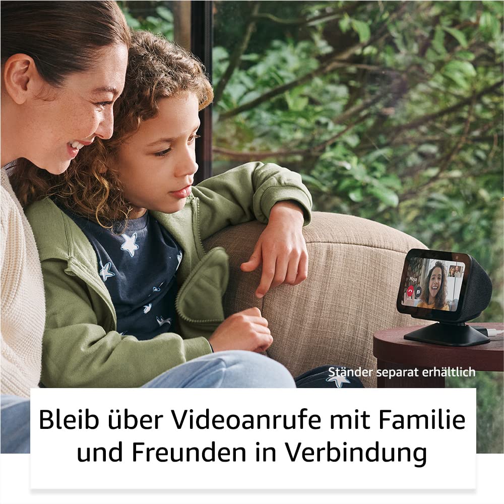 Echo Show 5 (3ª generazione) | Antracite + TP-Link Tapo Presa intelligente, compatibile con Alexa - Kit di base per Casa Intelligente