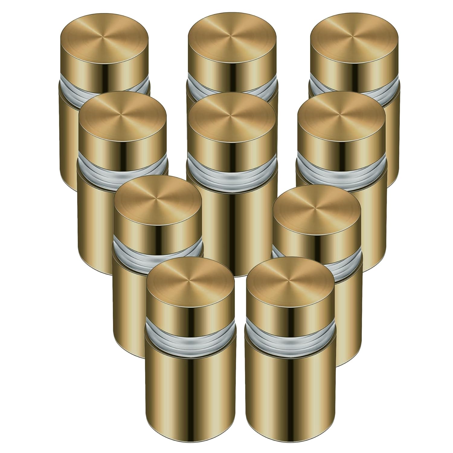 Gold Standoffs Sign Standoff Screws Stainless Steel Stand