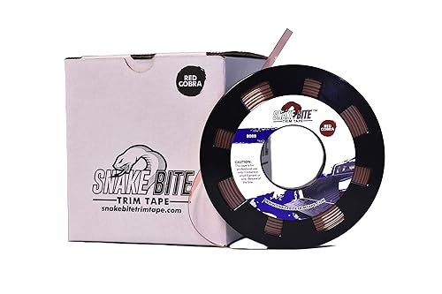 Miniatura 2 de Cinta de corte de alambre rojo Cobra, rollo de cinta de corte de alambre Bedliner de 120 pies, caja de 10