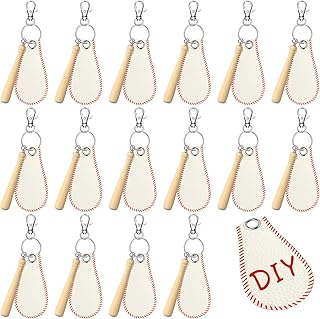 Ferreve Baseball Keychain Acrylic Bulk Baseball Party Favors DIY
