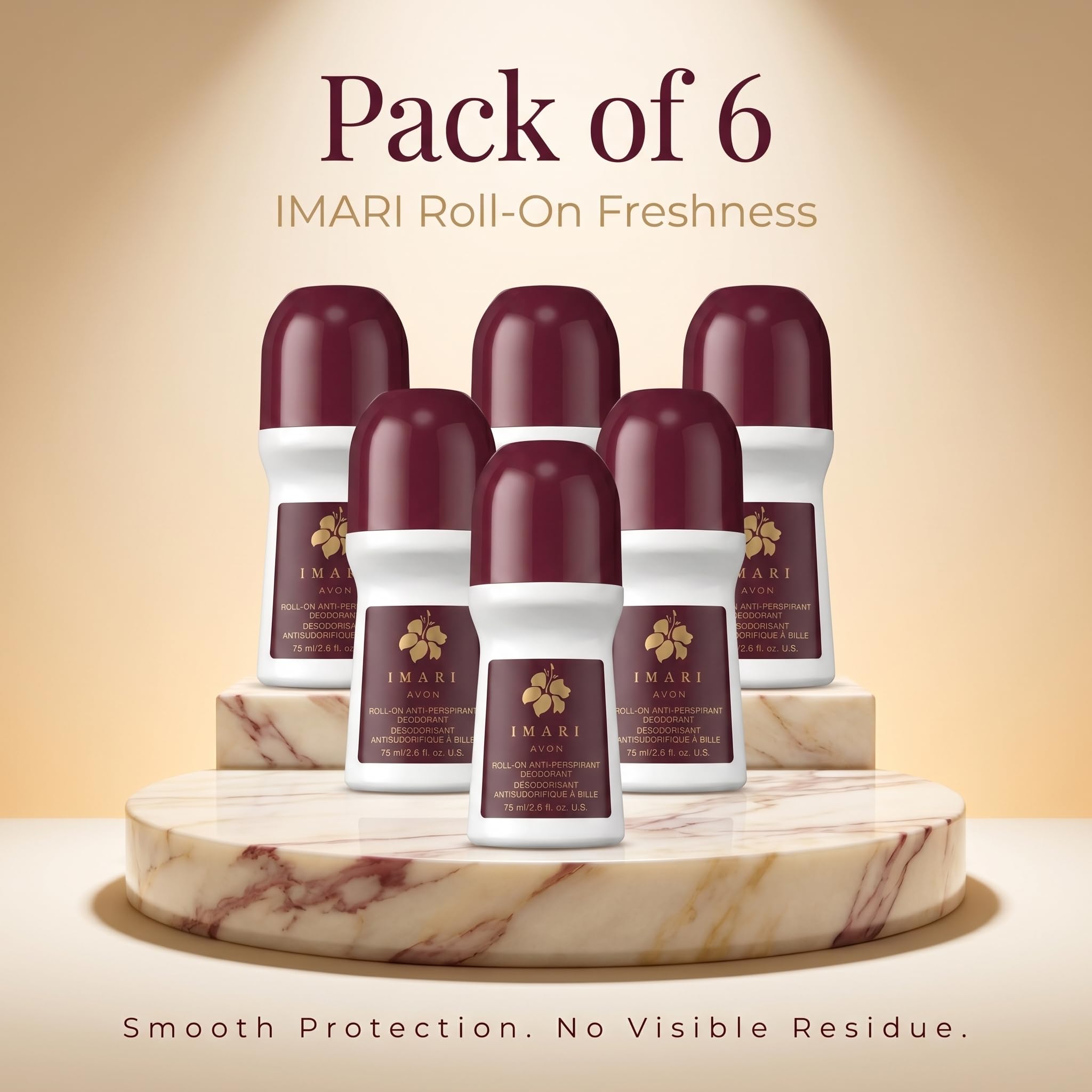 AVON Imari Roll-On Deodorant - 6 Pack -7