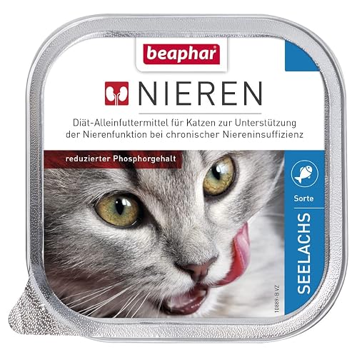 Beaphar Rene dieta + lago salmone, 1er Pack (1 X 100 G)
