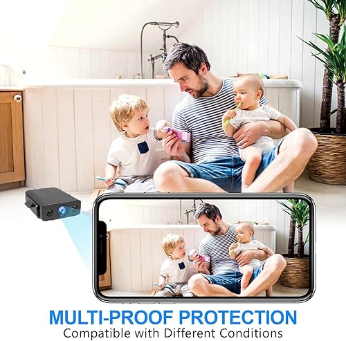 Miniatura 8 de Cámara WiFi para interiores, cámara de seguridad para el hogar, cámaras corporales, cámara de niñera, cámara inteligente para exteriores, para