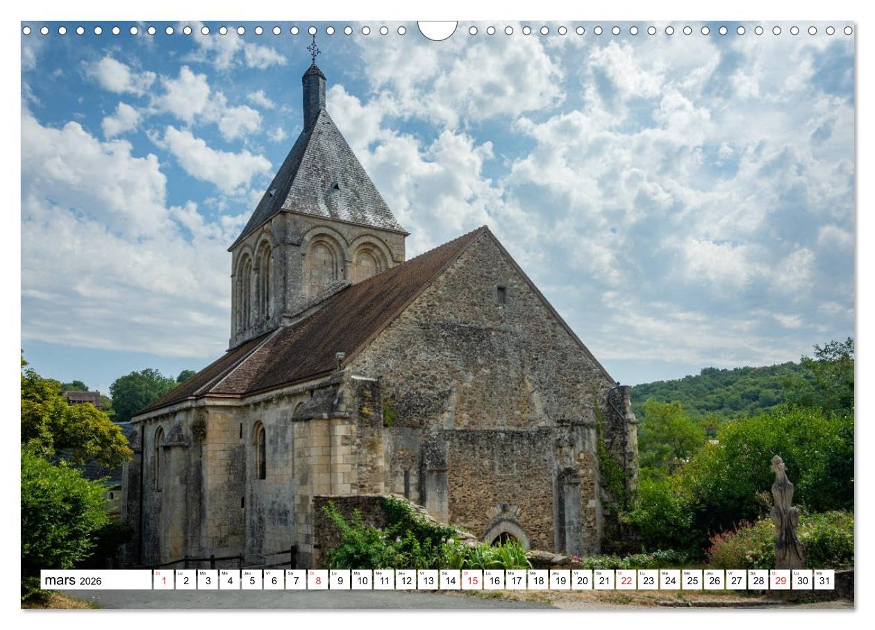Entre Creuse et Berry la vallée des peintres (Calendrier mural 2026 DIN A3 vertical), CALVENDO calendrier mensuel: Les paysages pittoresques de la vallée de la Creuse