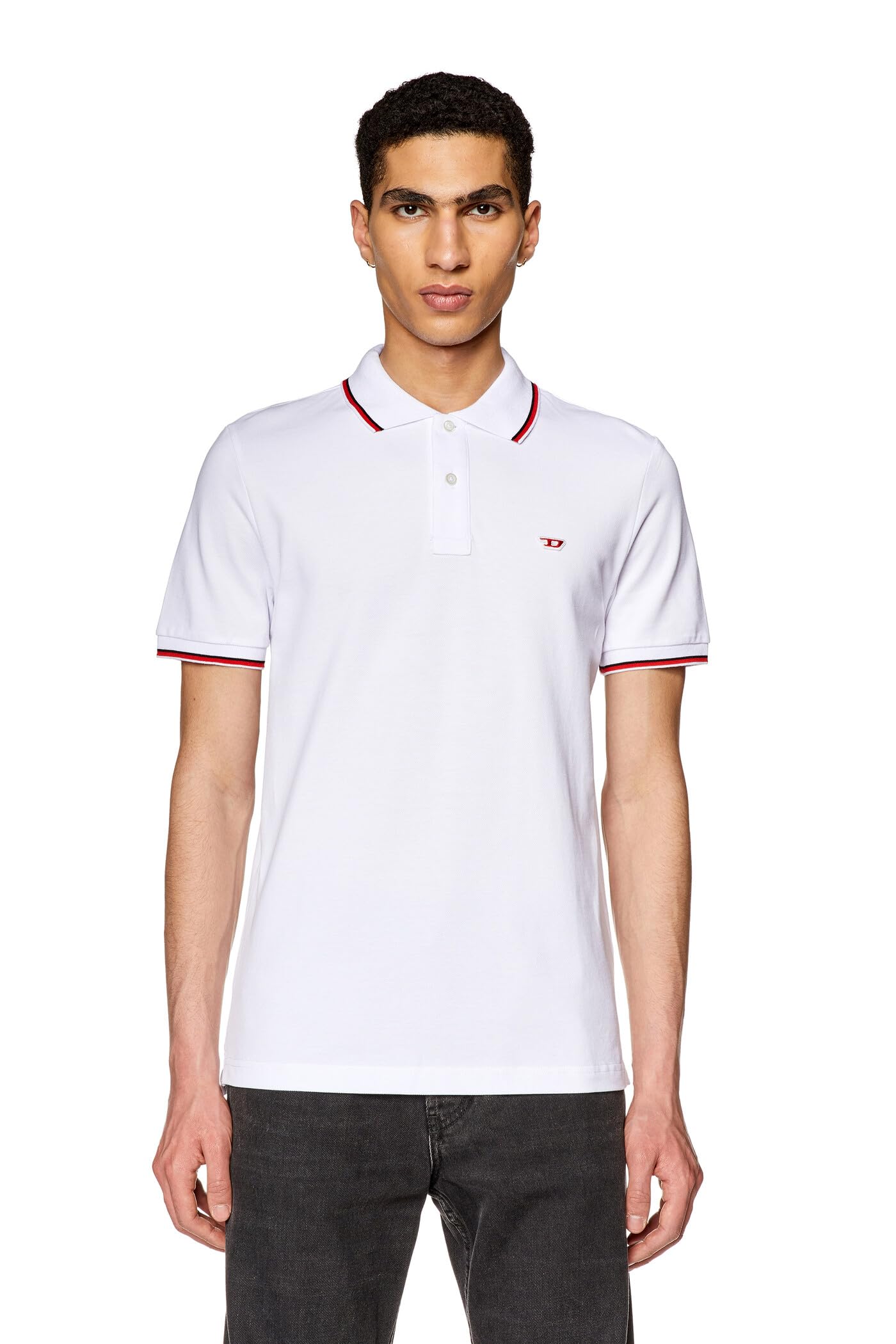 Diesel T-Smith-doval-pj Polo Shirt T-Shirt Uomo (Pacco da 1)