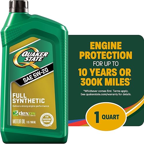 Miniatura 3 de Quaker State Aceite de motor sintético completo 5W-20, 1 cuarto de galón (paquete de 6)