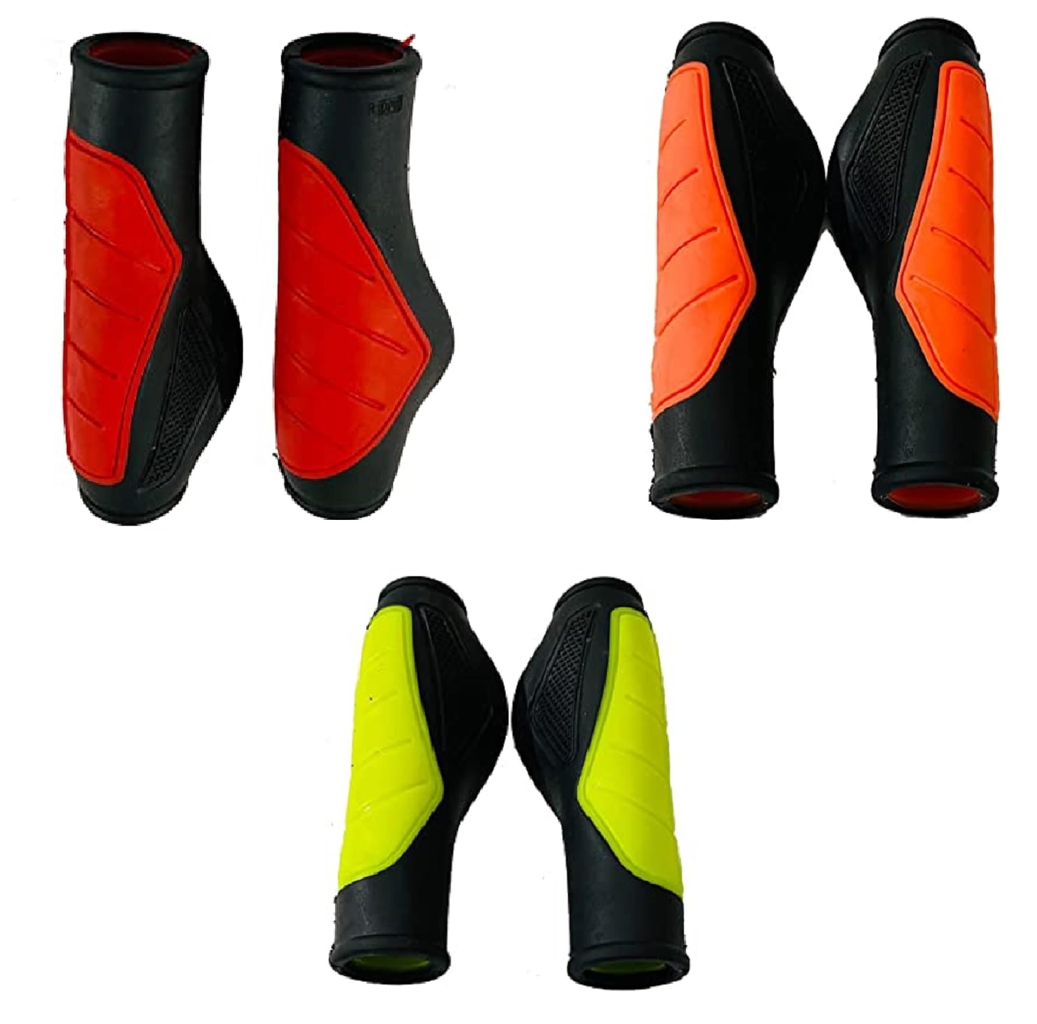 Wavva® Handle Grip for Cycle Non-Slip and Firm, Handles Grips Cycling Lock-on Anti-Slip Bicycle Handlebar Grips for Beach Cruiser Razor Scooter Foldable Mountain Bicycle (Colorful Grips) (B0CJNL993T) Amazon Price History, Amazon Price Tracker