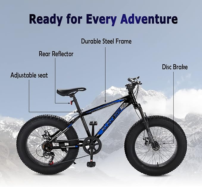 Elecony 20 Inch Kids Mountain Bike 