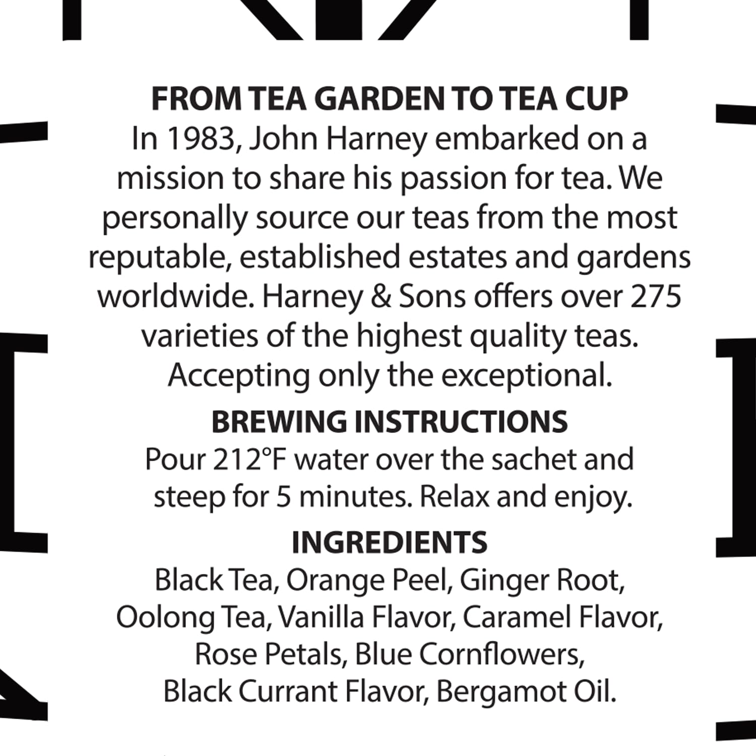 Harney & Sons Shakespeare's Globe, A Midsummer Night's Tea, 20 sobres de té negro