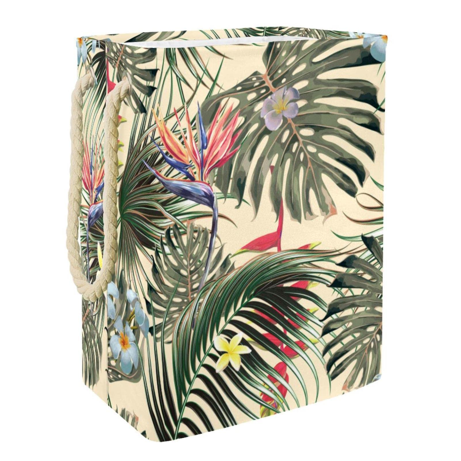 Panier à linge avec poignée durable vintage et grand volume