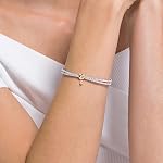 SWAROVSKI Women's Lifelong Heart Crystal Jewelry Collection, Rose Gold Tone & Rhodium Finish