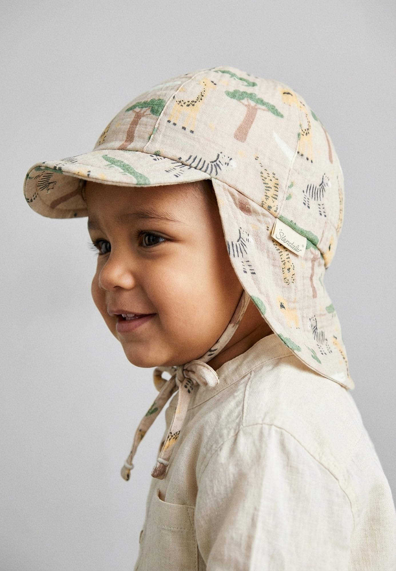 Sterntaler Schirmmütze Nackens. Safari Chapeau de Soleil Mixte bébé