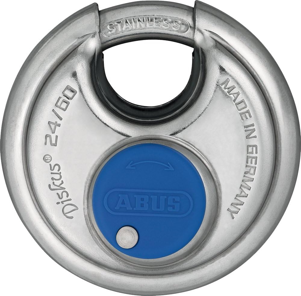 ABUS 24IB/50 B KA All Weather Stainless Steel Keyed Alike Diskus Padlock
