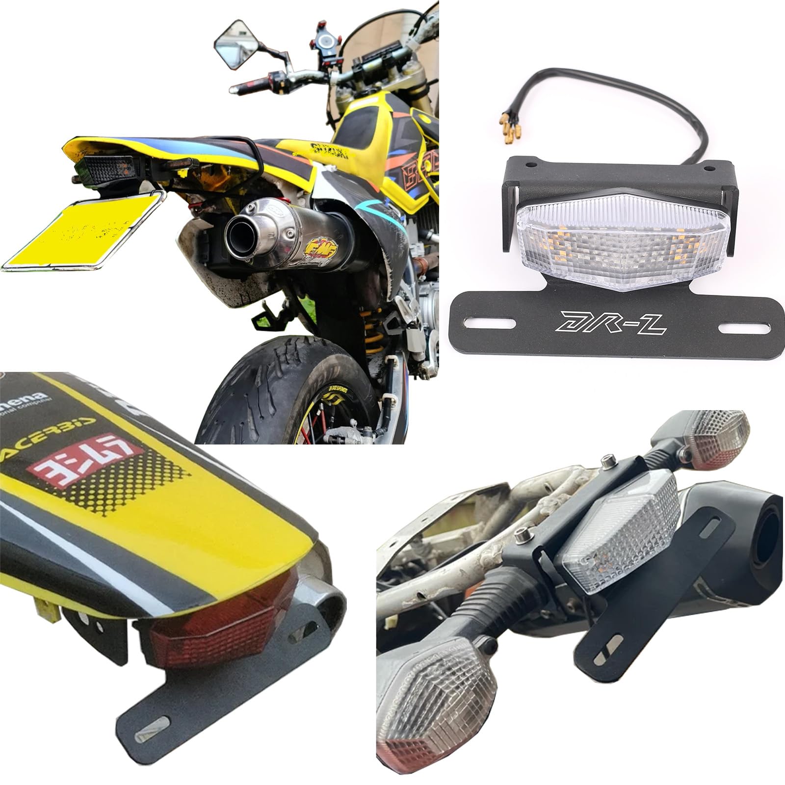 FTQYZDP Tail Tidy Kit for DRZ400 DRZ400S DRZ400SM DRZ400E 2000