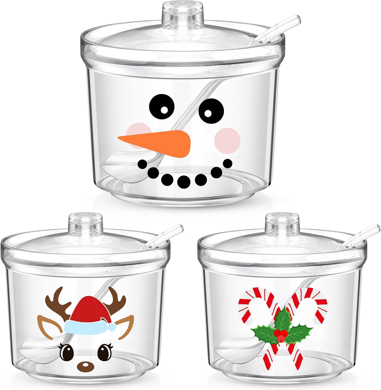 Tioncy 3 Pcs Hot Cocoa Bar Supplies Hot Cocoa Bar