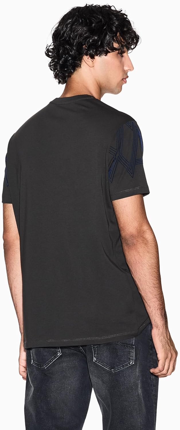 Armani Exchange Mens Shoulder Graphic Tee - Image 5
