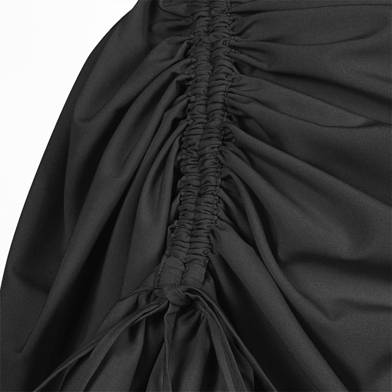 Women's Steampunk Pirate Skirt Victorian Renaissance High-Low Skirt - Image 4