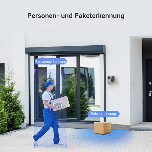 EZVIZ Video Doorbell Camera Wireless, 2K & 1080p Dual-Lens, EP3x Pro Kit - 4