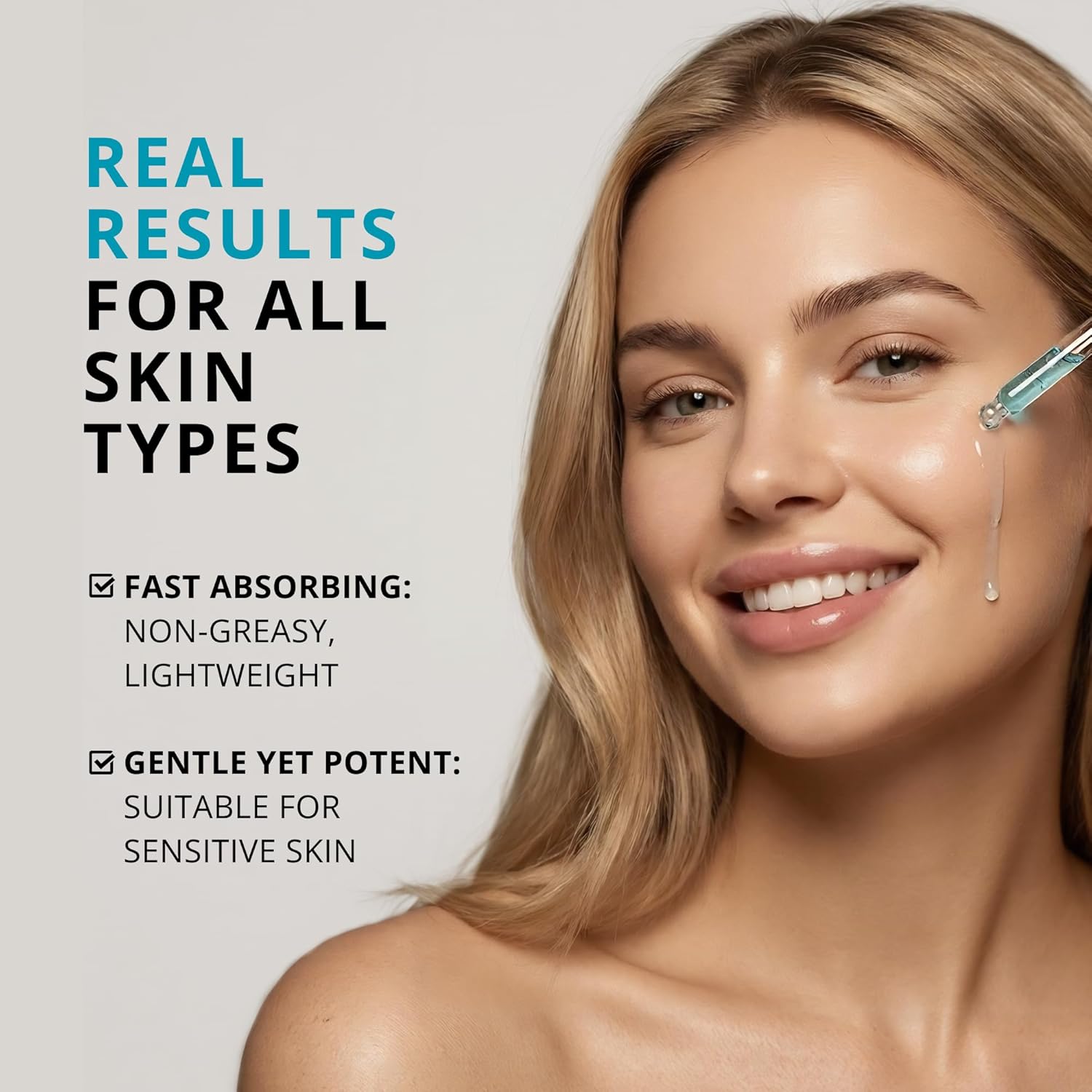 Jeune Jolie GHK-Cu Copper Peptide Serum for Face - Advanced Anti-Aging Formula with 2% Niacinamide & B5 - Firms Skin, Boosts Collagen, Smooths Wrinkles & Pores - Hydrating 1oz