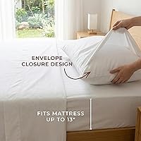 Vista 3 de Peru Pima - Juego de sábanas con regulación de temperatura, de 600 hilos, 100% algodón peruano Pima - Satén - Set de sábanas de cama.