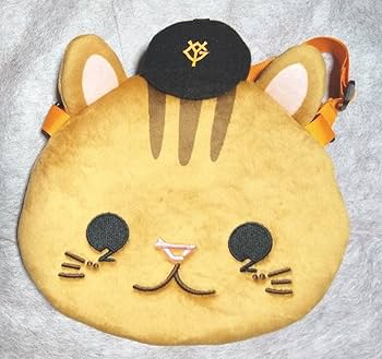 パペット フェイスダイカットクッション(22リスがコバ)　ジャイアンツ　グッズ 読売ジャイアンツ 小林誠司 パペットフェイス ダイカット