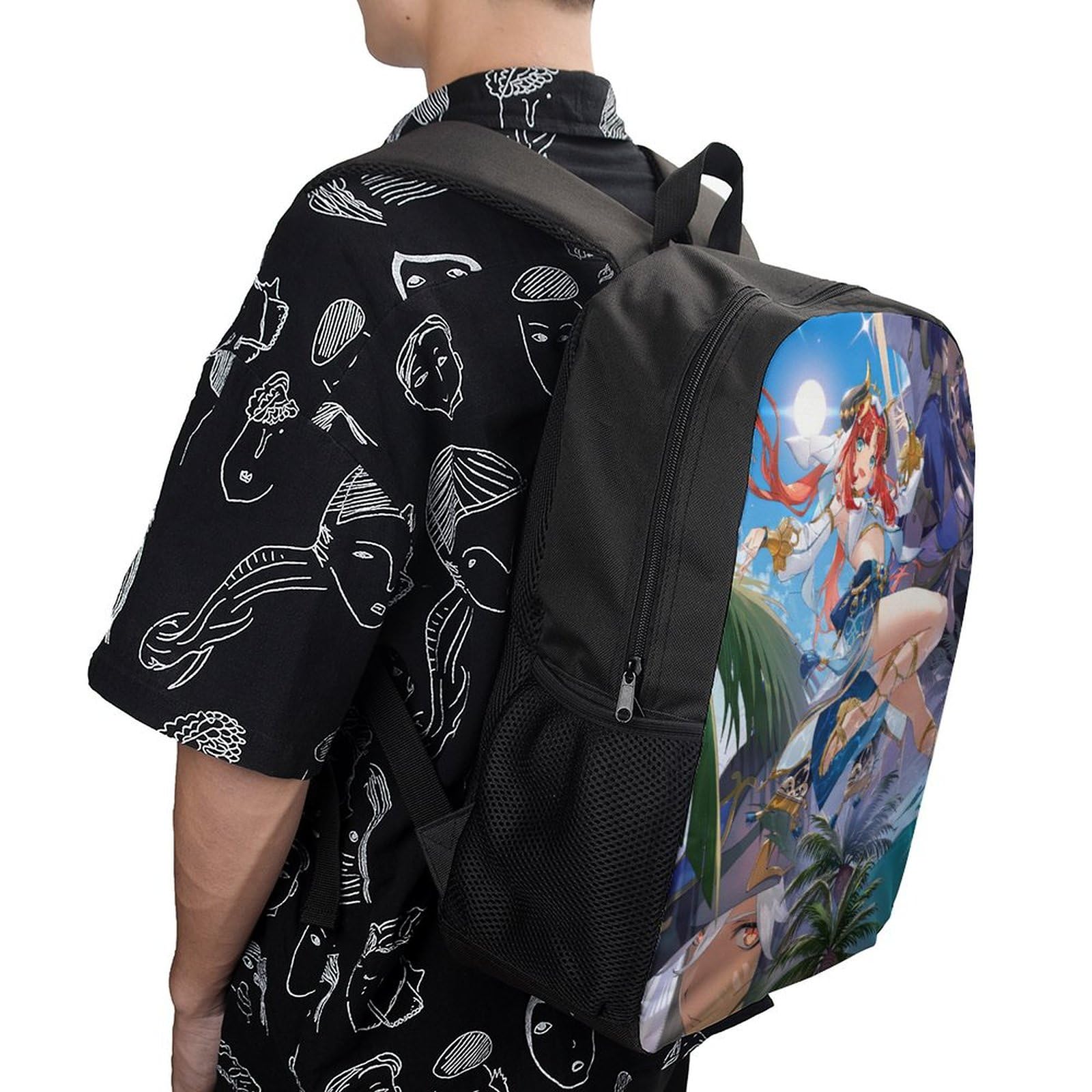 アニメエキスポ ロサンゼルス 原神 バックパック Amazon.co.jp: 原神 リュックリュック 大容量 人気アニメ