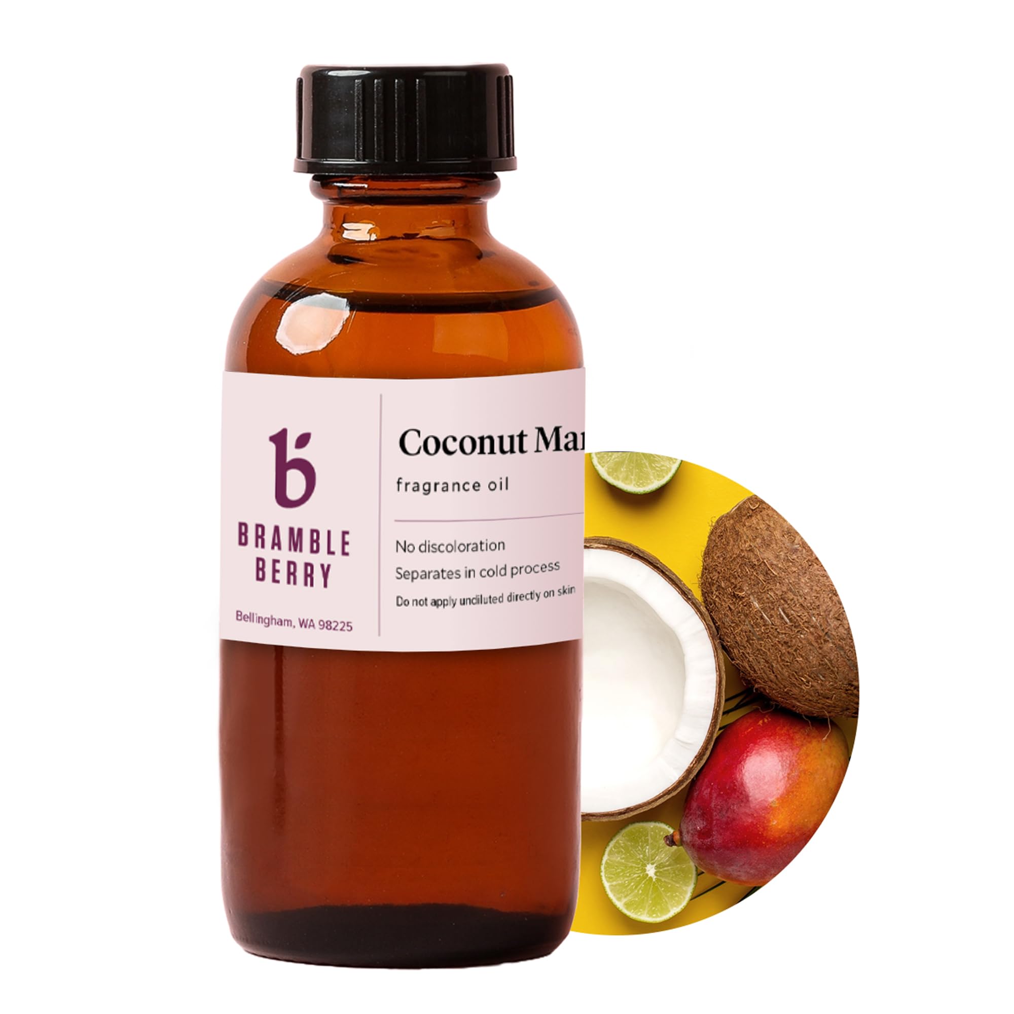Brambleberry Coconut Mango Fragrance Oil | Mango for Soap, Lotion &amp; Bombs