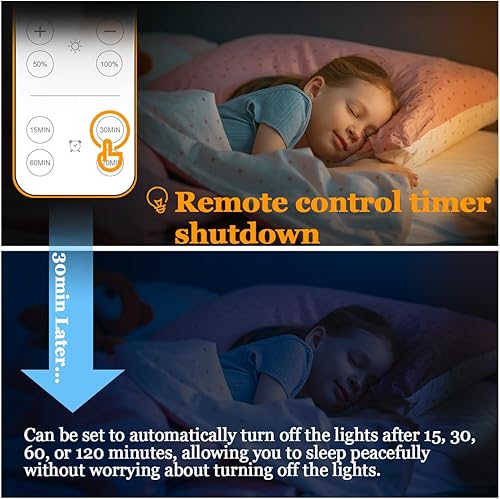 Miniatura 6 de LIKERTLA Juego de 2 apliques de pared a pilas, pantalla de metal martillado negro mate, lámpara de pared fácil de instalar, batería recargable por