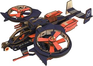 3D Jigsaw Moveable Puzzle,189Pcs Fighter 3D Model,Challenge for Adults Children,Puzzle Craft Toy, Gift for Adults & Teen Boys Girls, Age 14+, DIY Model Building Kits(Fighter)