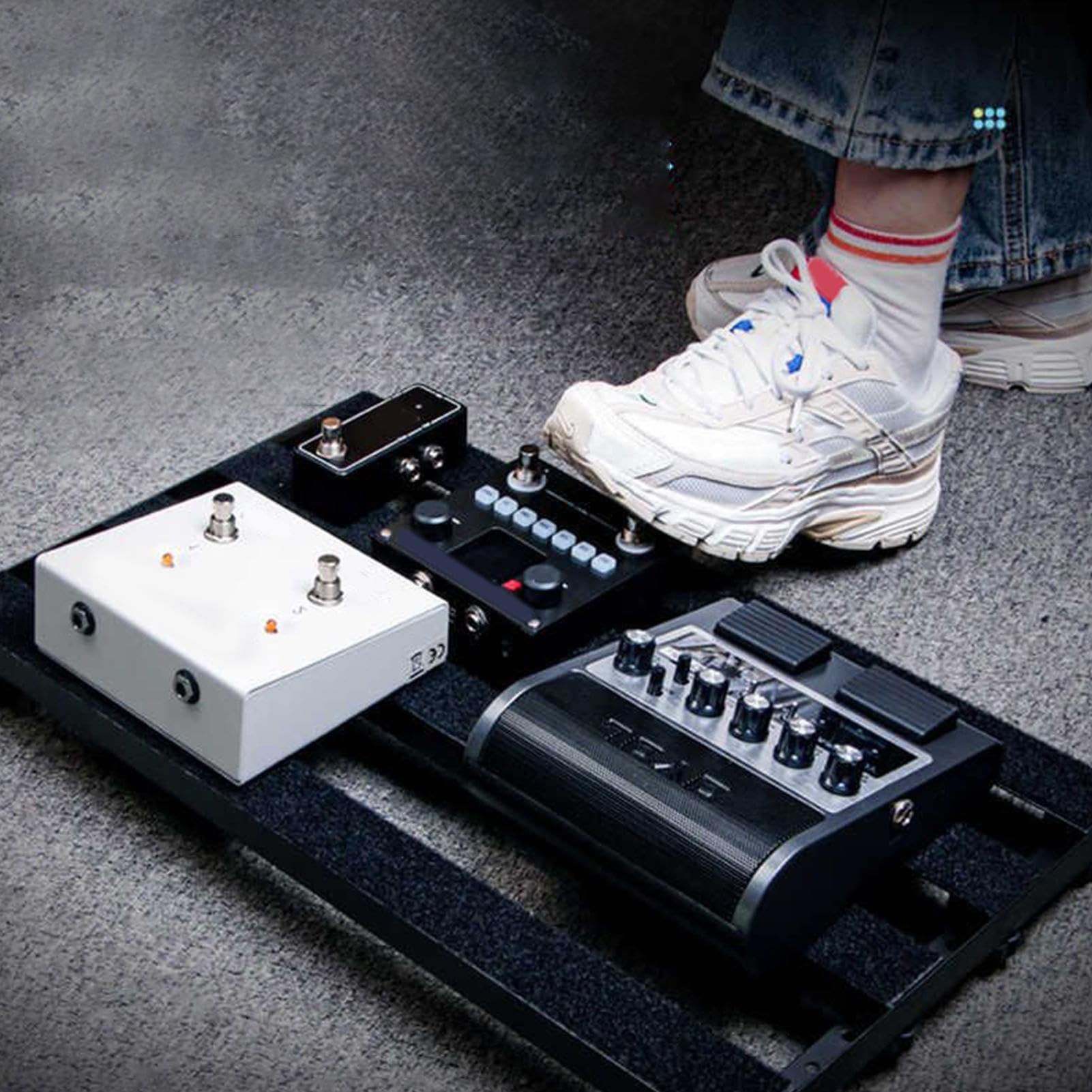 Pedalboard per Chitarra per chitarra di precisione e robusti | Pedalboard Effetti Chitarra In Lega Per palco, studio, amanti della musica, musicisti, professionisti, principianti