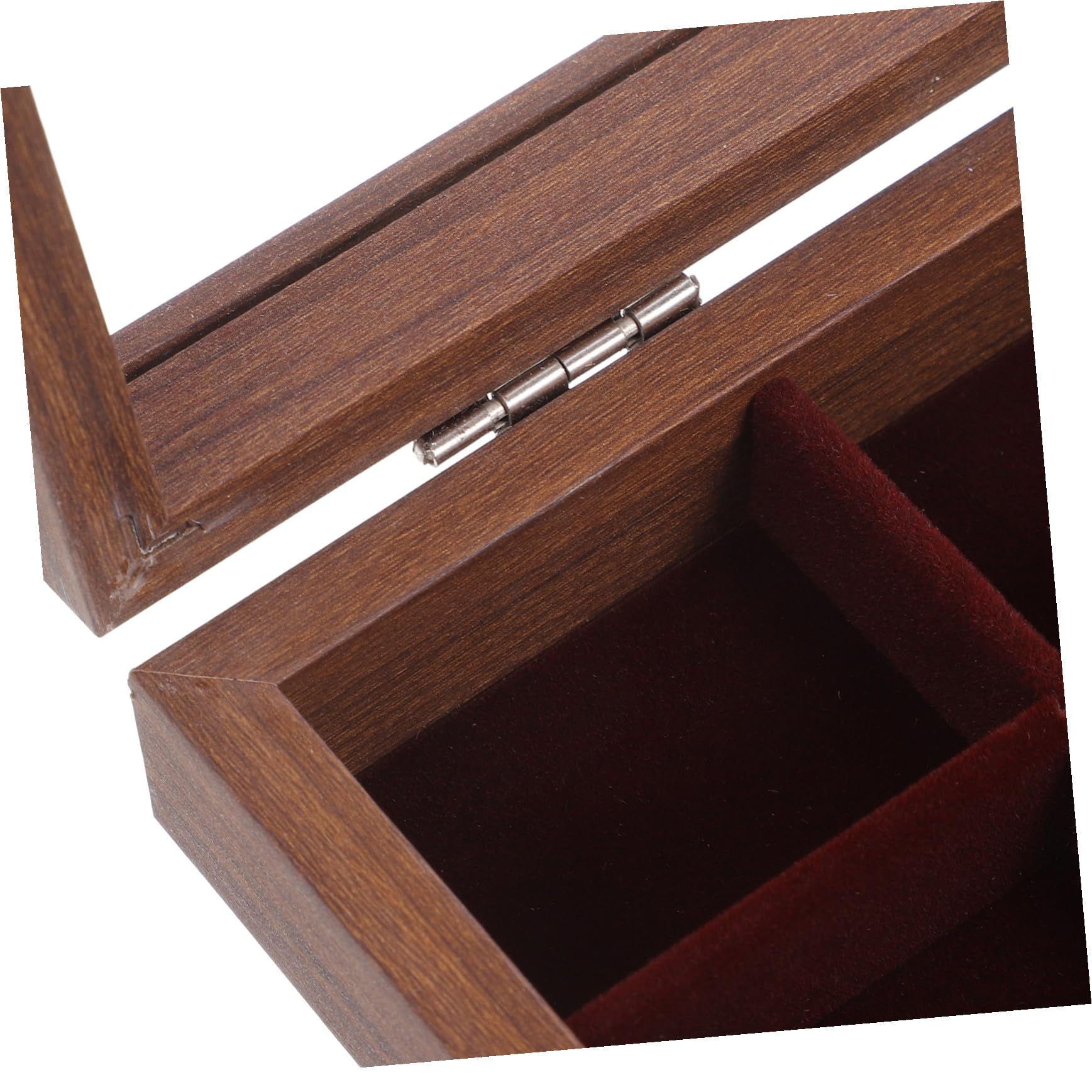 Boîte à Thé Bois avec Compartiments Rangement Sachets de Thé Multi-fonction avec Couvercle Transparent Organisateur Élégant pour Cuisine et Salon