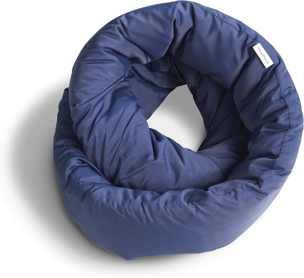 Infinity Pillow - Home Travel Soft Neck Scarf Support Sleep (Navy)