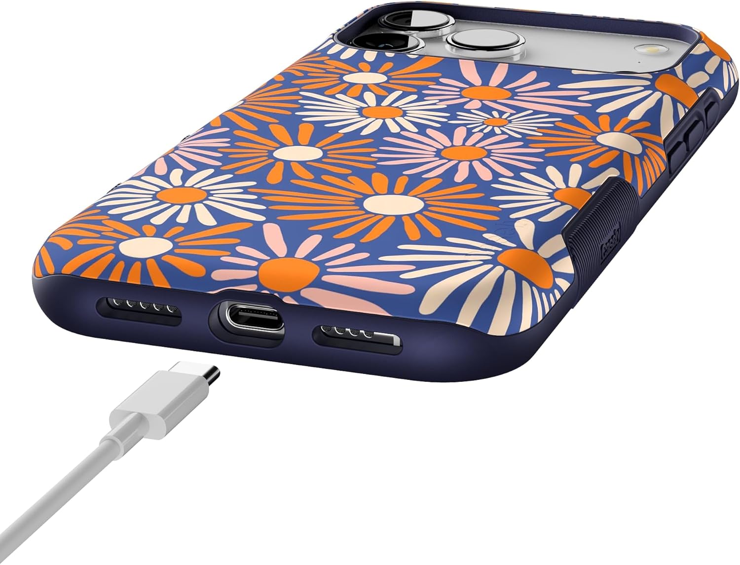Casely iPhone 17 Pro Max Case | Spring Forward | Daisy Floral | Bold Protective Design | Compatible with MagSafe