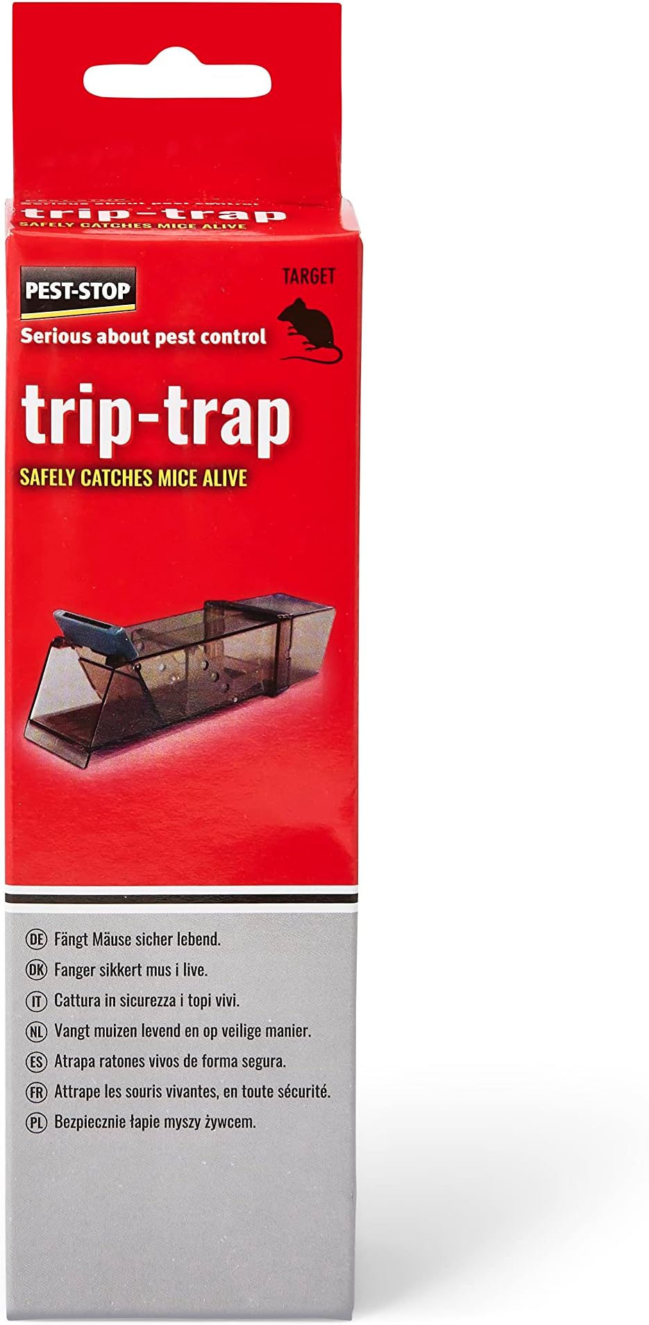 PestStop Trip Trap Fast Acting Traps for Indoors Durable Reusable