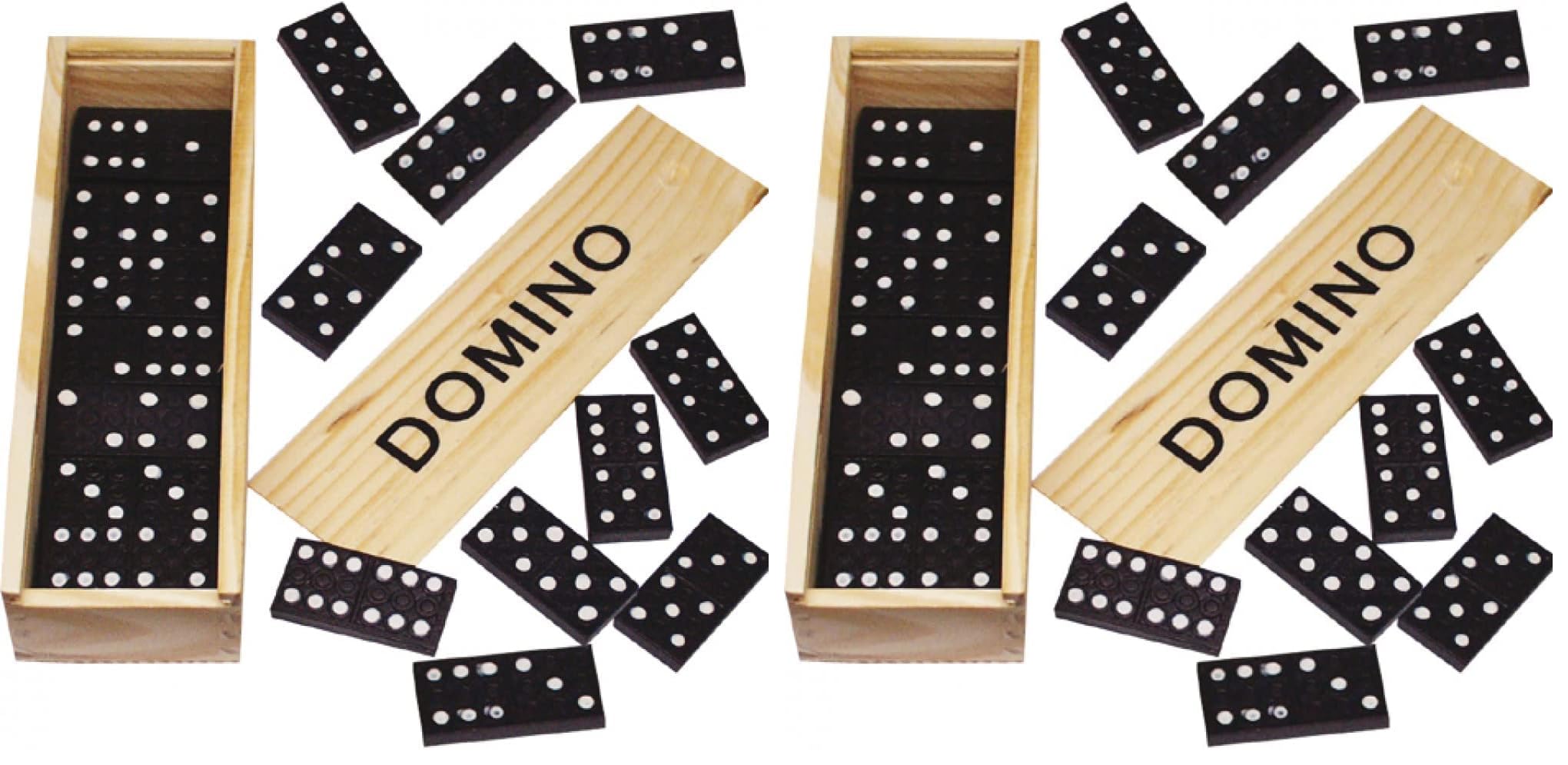 PARENCE Jungen domino001 1, Black, medium (Packung mit 2)