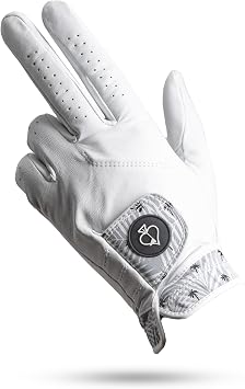 Pins & Aces - Golf Glove Design - Premium AAA Cabretta Leather, Long-Lasting Durable Tour Glove for Men or Women - Premium Leather Golf Glove Left & Right Hand