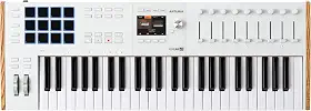 ARTURIA Keylab 49 Mk3 Branco — Controlador De Teclado Usb Midi De 49 Teclas Com Software Analog Lab Pro Incluído