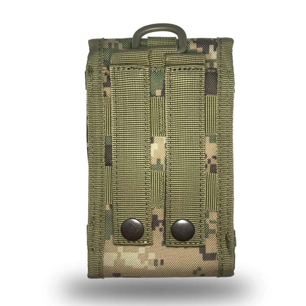 Ulefone Marsupio universale tattico da cintura per telefono con sistema Molle, custodia di sicurezza regolabile con moschettone funzionale per Ulefone Armor 34 pro/armatura 24