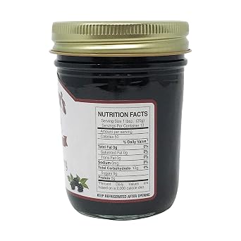 Mrs. Miller's Seedless Black Raspberry Jam 9 Ounce (Pack of 3)