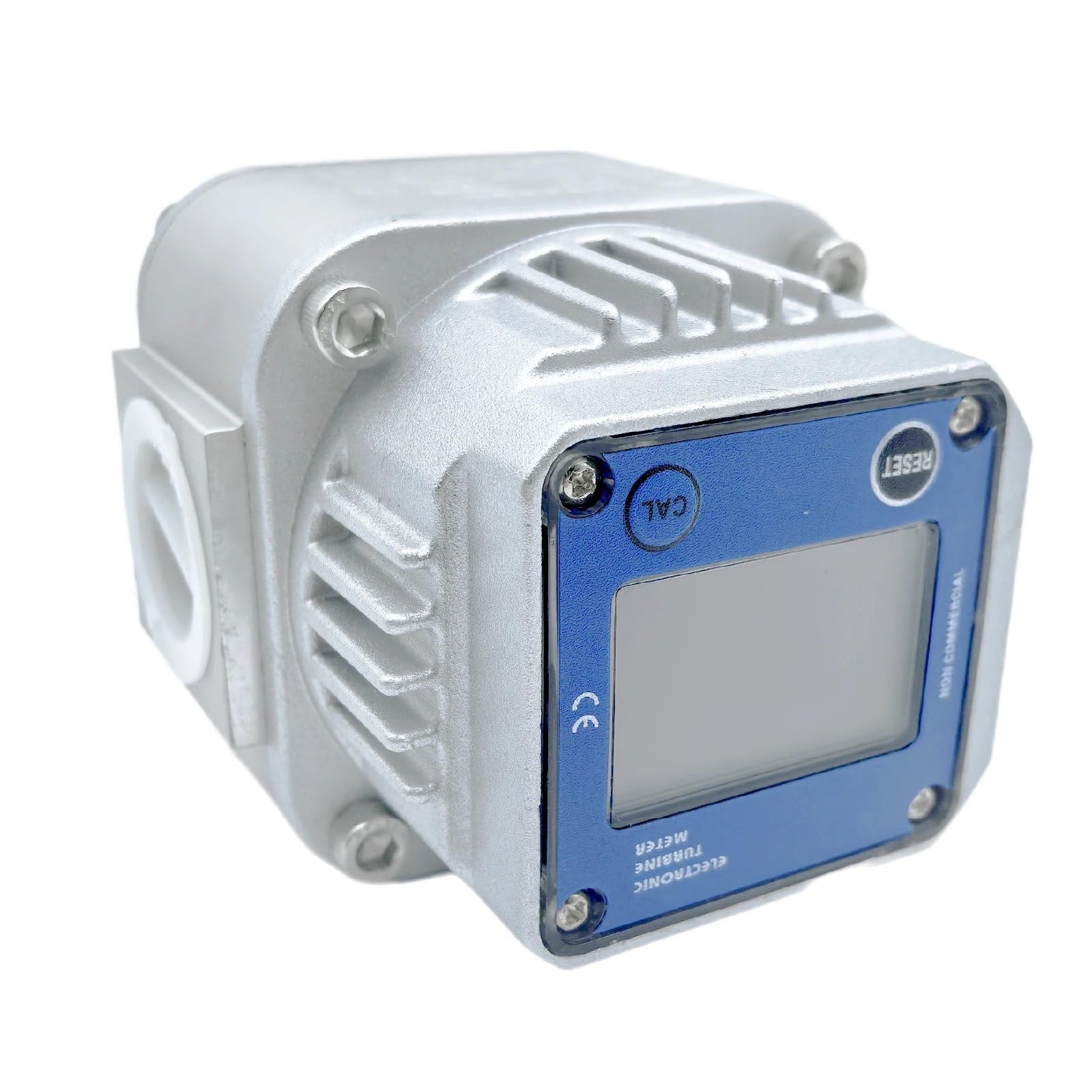 Medidor de Flujo Digital Medidor de Flujo Gas Digital Roots Alta precisión, Pantalla LCD, instantáneo DN15 DN25 for Natural LPG, comprimido(DN25)