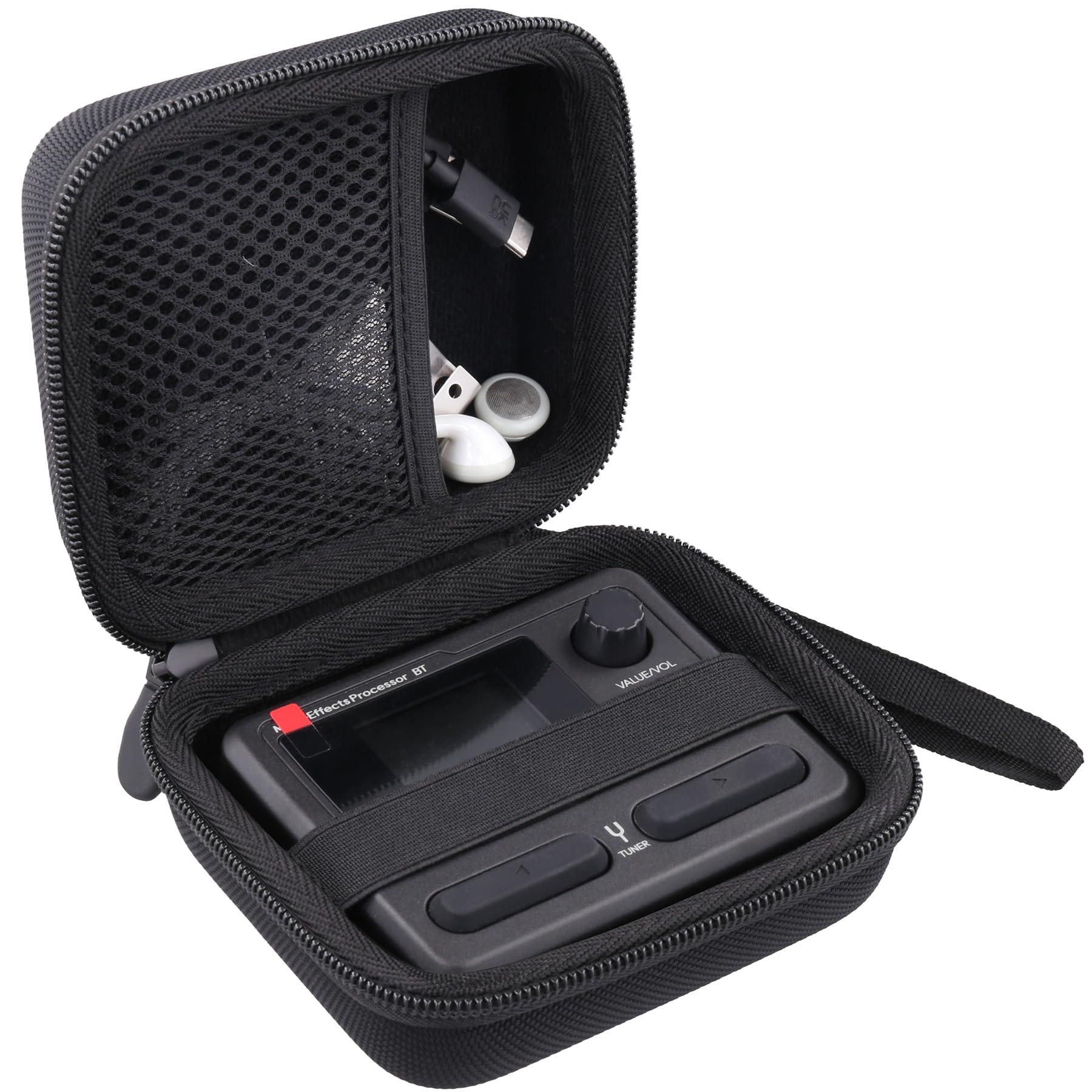 Khanka do SONICAKE Multiefekt gitarowy Twardy futerał do przenoszenia, pokrowiec ochronny, kompatybilny z Sonicake Pocket Master Efekty gitarowe, tylko etui