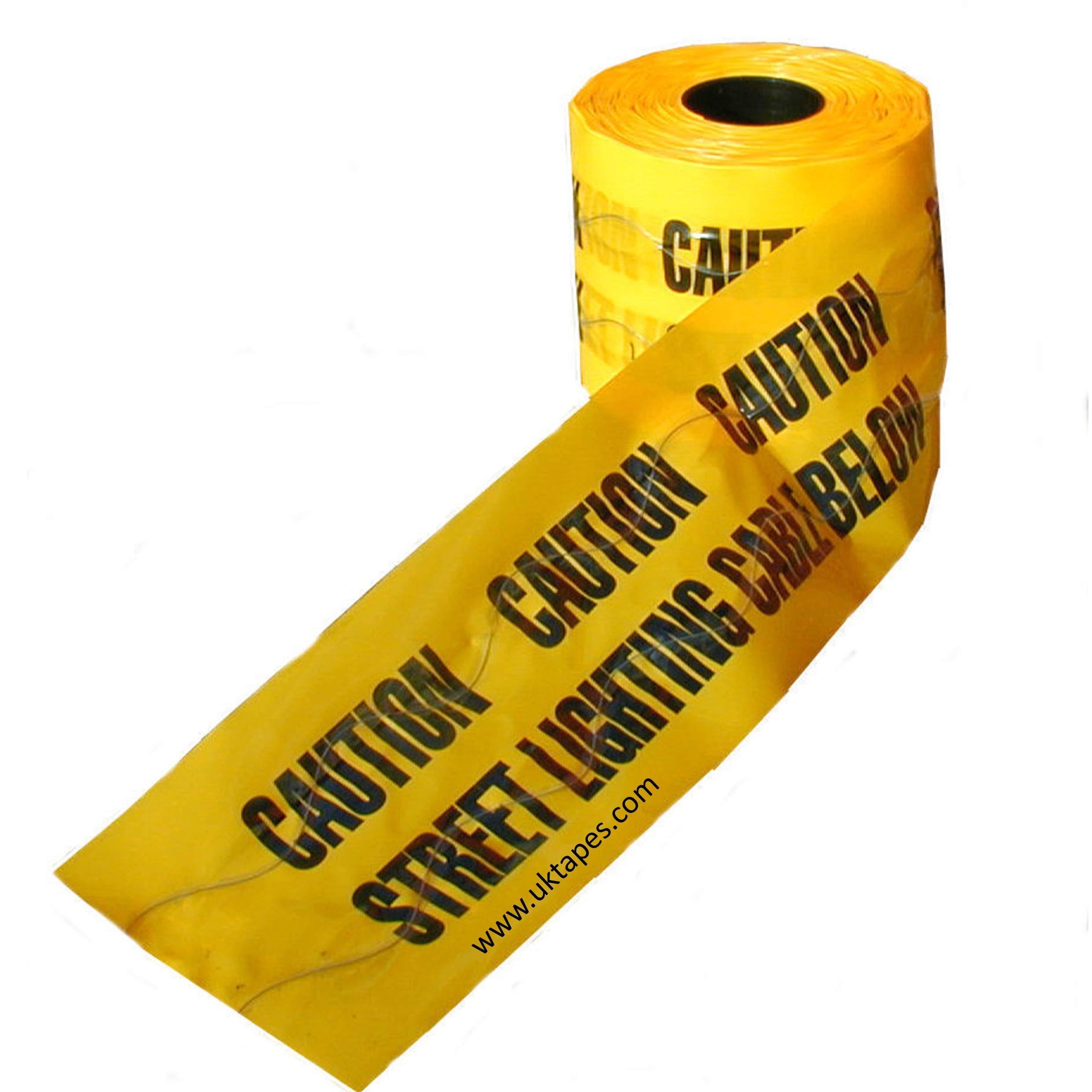 Buy CAUTION STREET LIGHTING CABLE BELOW detection tape WAVEYWIRE