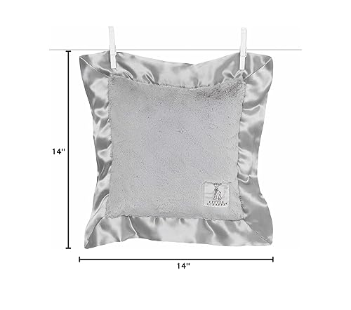 Miniatura 2 de Little Giraffe Almohada Luxe, 14 x 14 pulgadas, azul