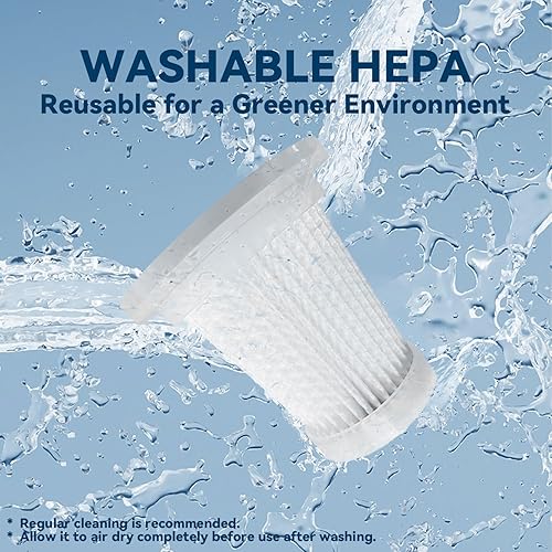 Miniatura 7 de Aspiradora portátil inalámbrica para automóvil, 21000 PA, aspiradora pequeña de alta potencia, 4 en 1, mini aspiradora portátil inalámbrica con